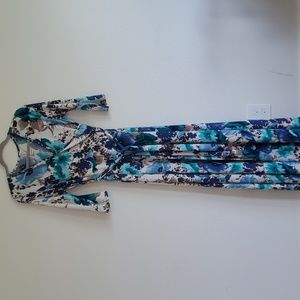 Pink Blush nursing/maternity maxi dress